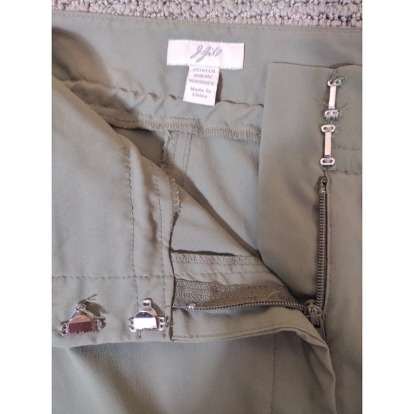 💸$13 J. Jill Activewear Women's 26W Capri Sage Green Pant Moisture Wicking - Picture 3 of 4